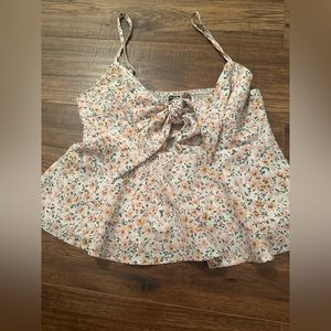Flirty Floral Top